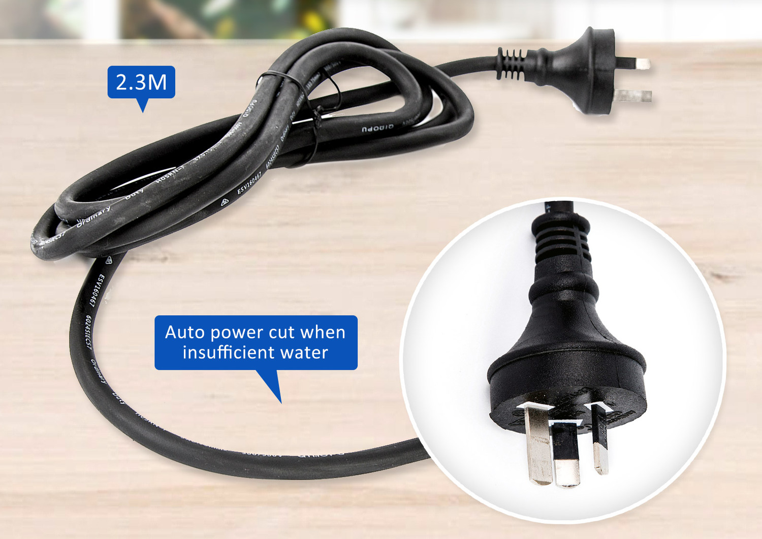 Black & Blue Submersible Aquarium Pond Water Pump