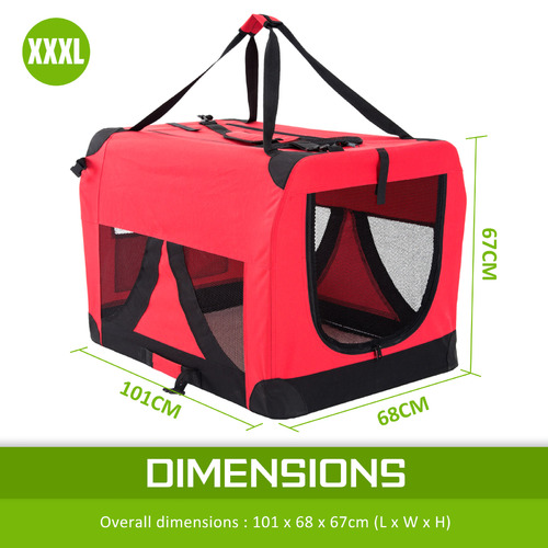 XXXL Paw Mate Soft Portable Pet Travel Carrier
