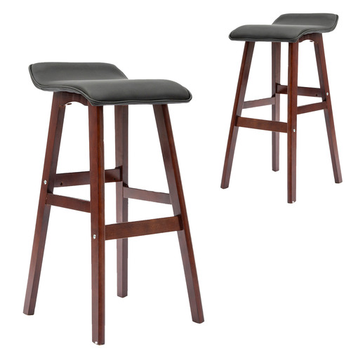 black brown bar stools