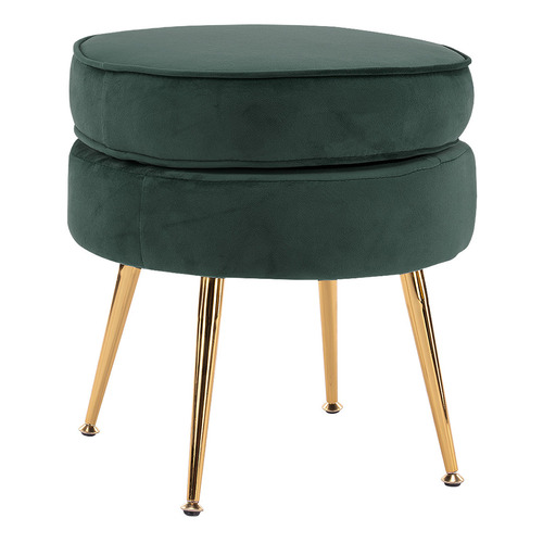 Shanaya 2 Piece Velvet Armchair & Ottoman Set