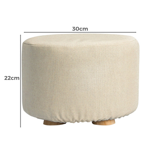 La Bella Pine Wood Footstool
