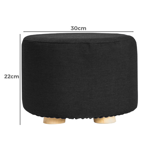 La Bella Pine Wood Footstool