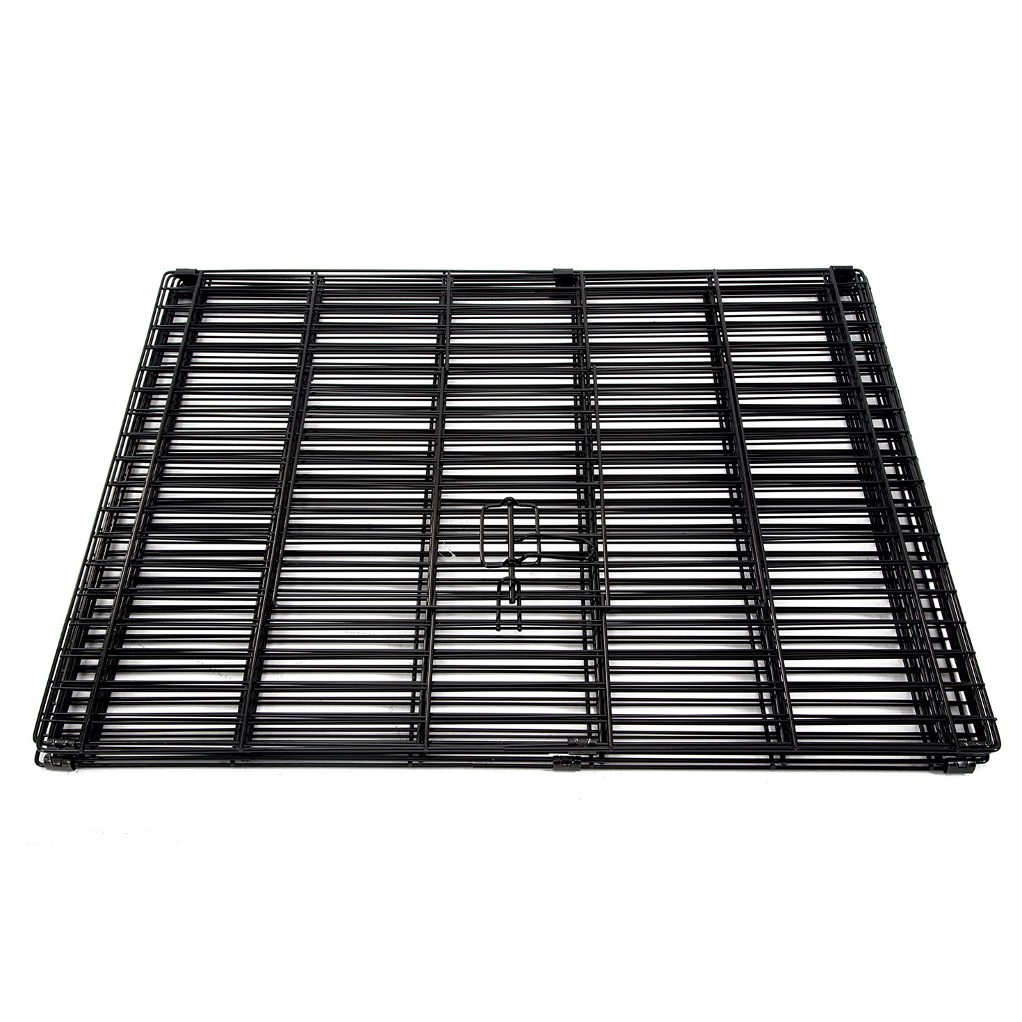 Black-8-Panel-Portable-Steel-Pet-Playpen-with-Cover-PET-PP