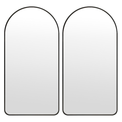 Sinead Arched Aluminium Mirrors