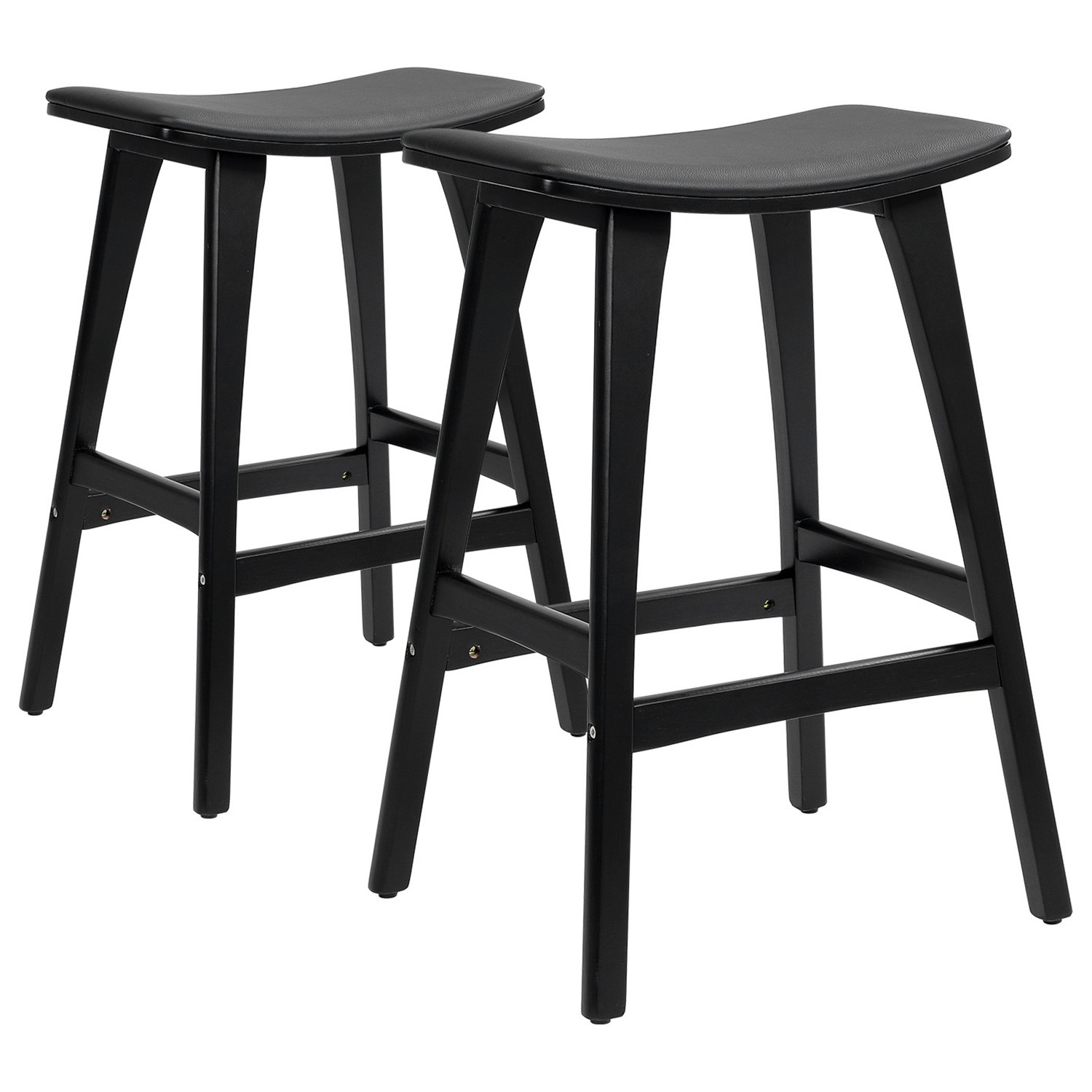 65cm Brook PU Leather Bar Stools