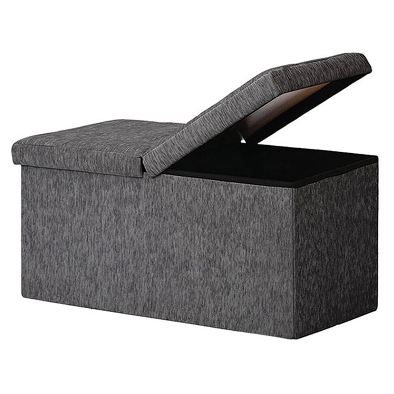 Zara Chenille Foldable Storage Ottoman
