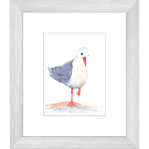 Seagull-Watercolour-Two-of-Three-Framed-Print-Seagull02