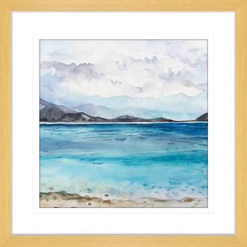 Seascapes I Framed Print