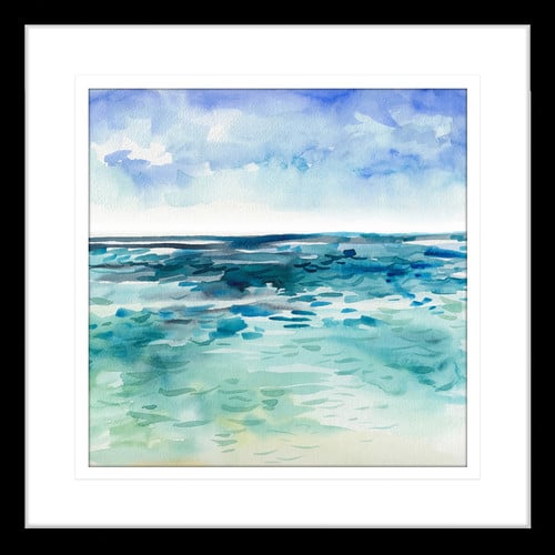 Seascapes II Framed Print
