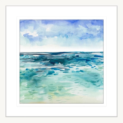 Seascapes II Framed Print