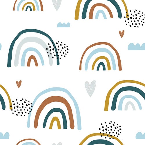 Earthchild Rainbows Peel & Stick Wallpaper