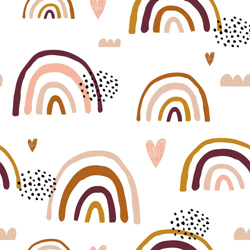 Earthchild Rainbows Peel & Stick Wallpaper