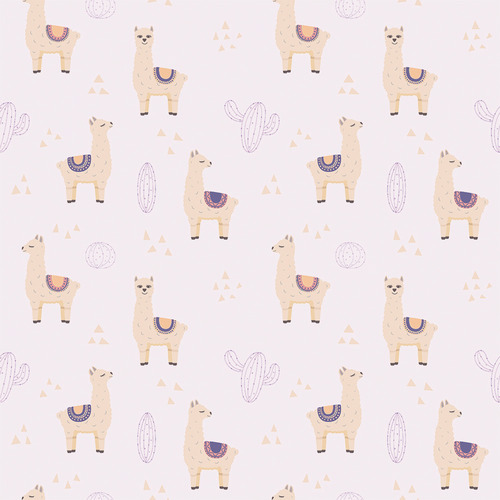 Lilo Llama Peel & Stick Wallpaper