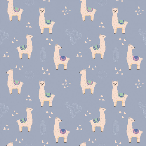 Lilo Llama Peel & Stick Wallpaper