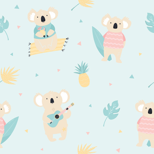 Koala Lou Peel & Stick Wallpaper
