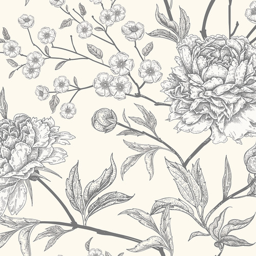 Vintage Bloom Peel & Stick Wallpaper