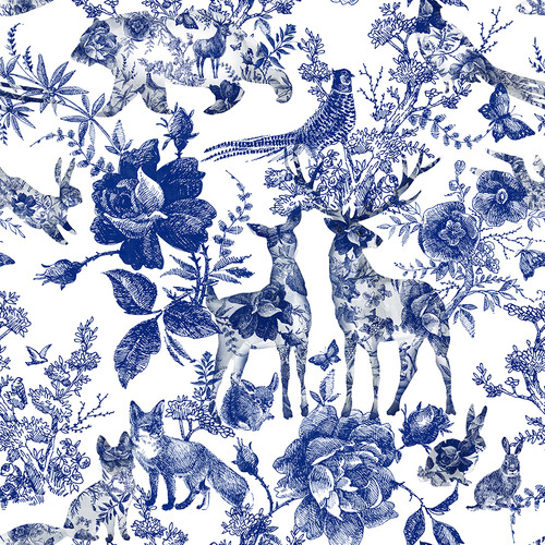 Enchanted Garden Peel & Stick Wallpaper