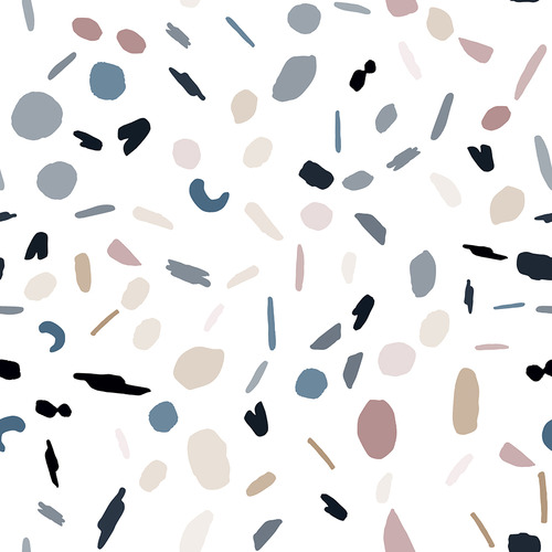 Terrazzo Fabric Wallpaper and Home Decor  Spoonflower