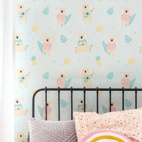 Koala Lou Peel & Stick Wallpaper | Temple & Webster