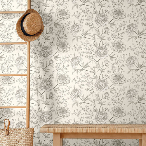 Vintage Bloom Peel & Stick Wallpaper