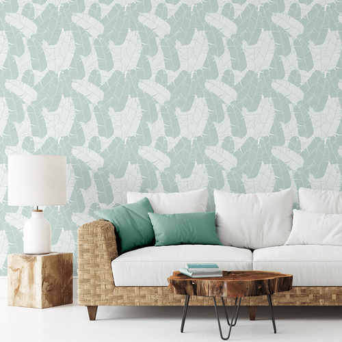 Palm Leaves Peel & Stick Wallpaper | Temple & Webster