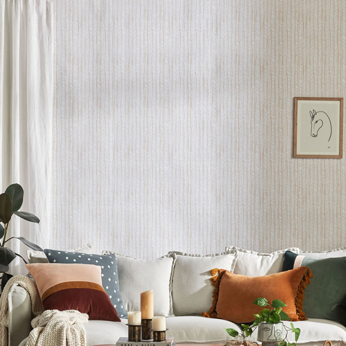 LasPalmaHome Inverted Rope Peel & Stick Wallpaper | Temple & Webster