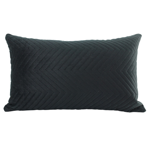 Quilted Rectangular Velvet Cushion