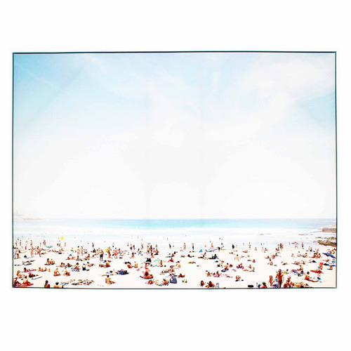Summers on Bondi Framed Canvas Wall Art Temple & ster