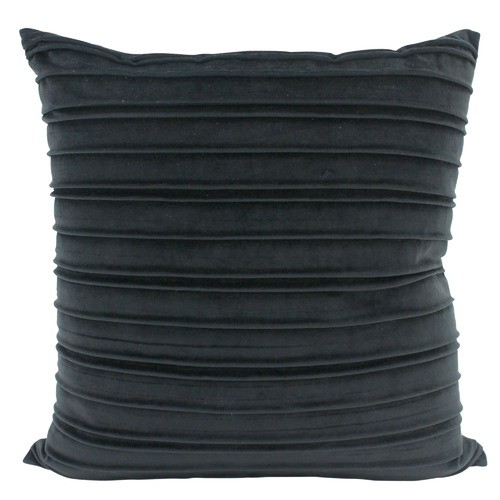 Pleated Velvet Cushion