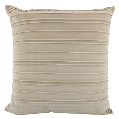 Pleated Velvet Cushion