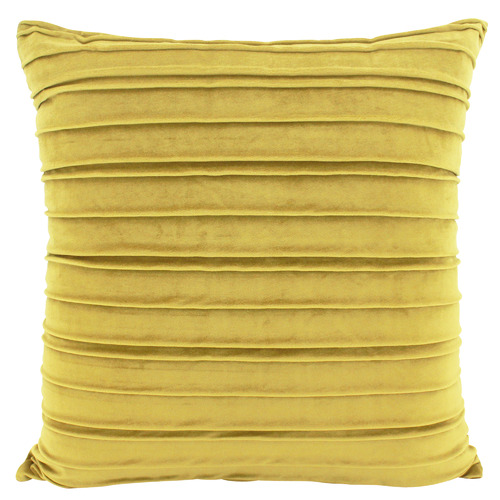 Pleated Velvet Cushion