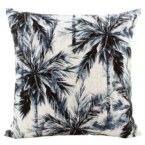 Palm Thicket Linen Blend Cushion