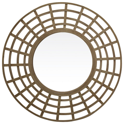 Serial Rattan Wall Mirror The Build by Temple & ster