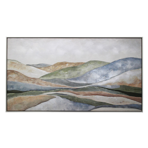 Primal Range Framed Canvas Wall Art