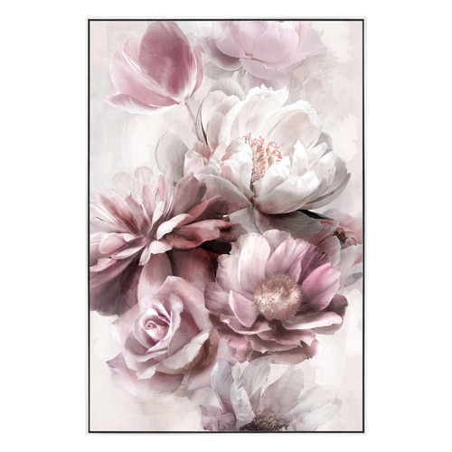 Rose Above It Framed Canvas Wall Art
