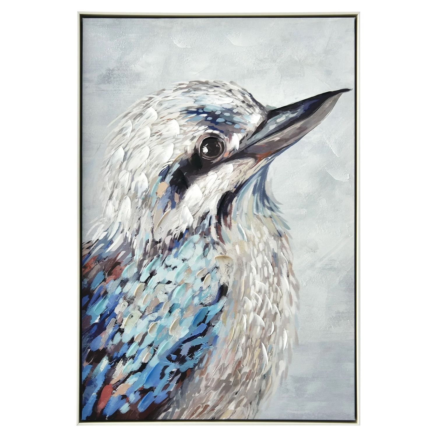 Right Kookaburra Framed Canvas Wall Art