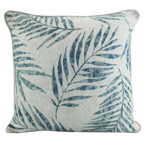 Culture Stalk Linen-Blend Cushion | Temple & Webster