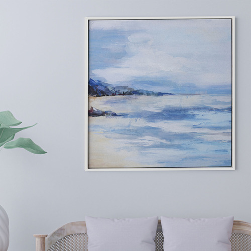 Getting Tide Framed Canvas Wall Art