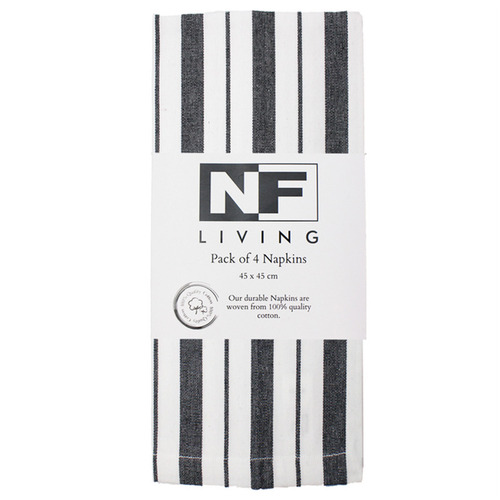 Yano Stipe Cotton Napkins