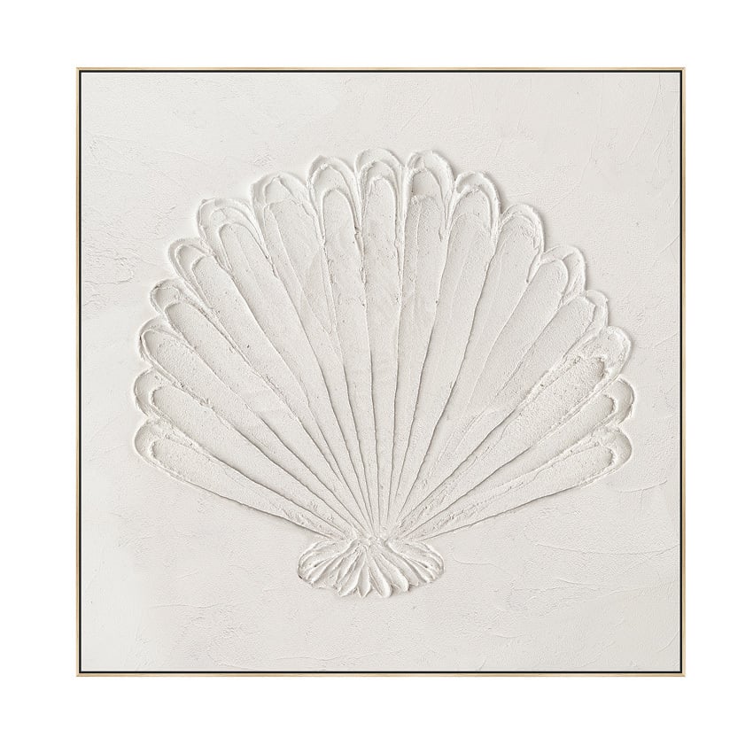 Scollopocalypse Framed Canvas Wall Art