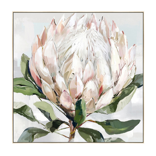 Pro-Tea Party Framed Canvas Wall Art