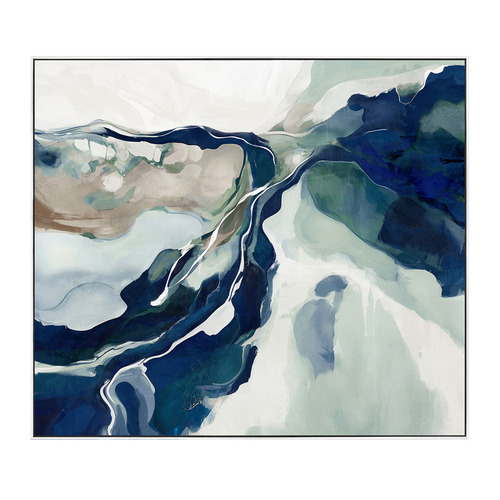 Abstract Alchemy Framed Canvas Wall Art