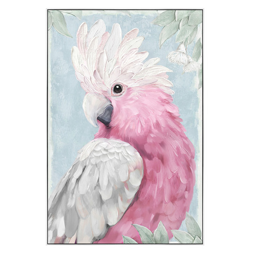 Galah-Palooza Framed Canvas Wall Art