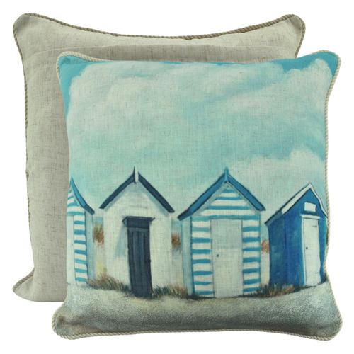 Anika Linen-Blend Cushion