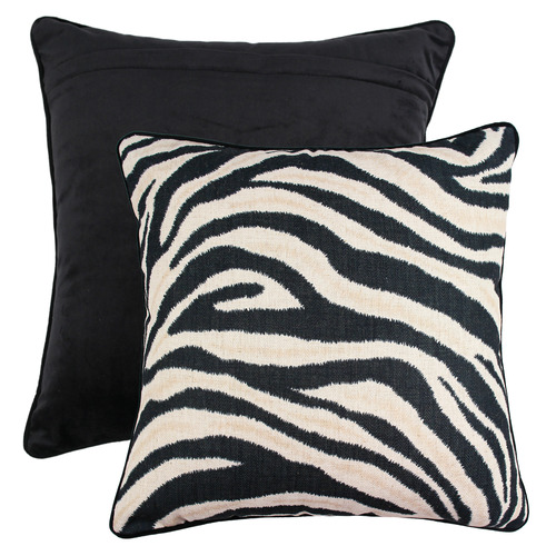 Jeremy Linen & Velvet Cushion