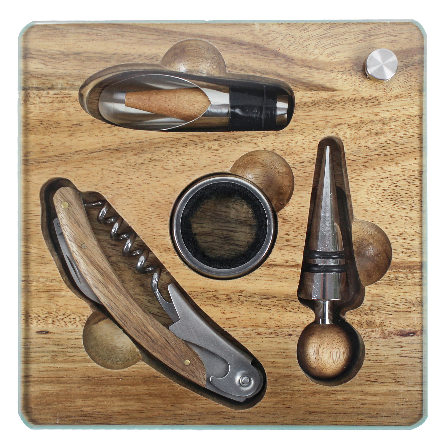 5 Piece Danbury Wine Board Set