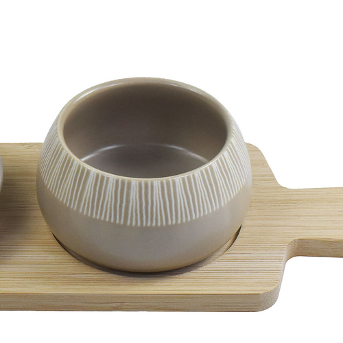 3 Piece Crawford Tapas Taster Paddle Set