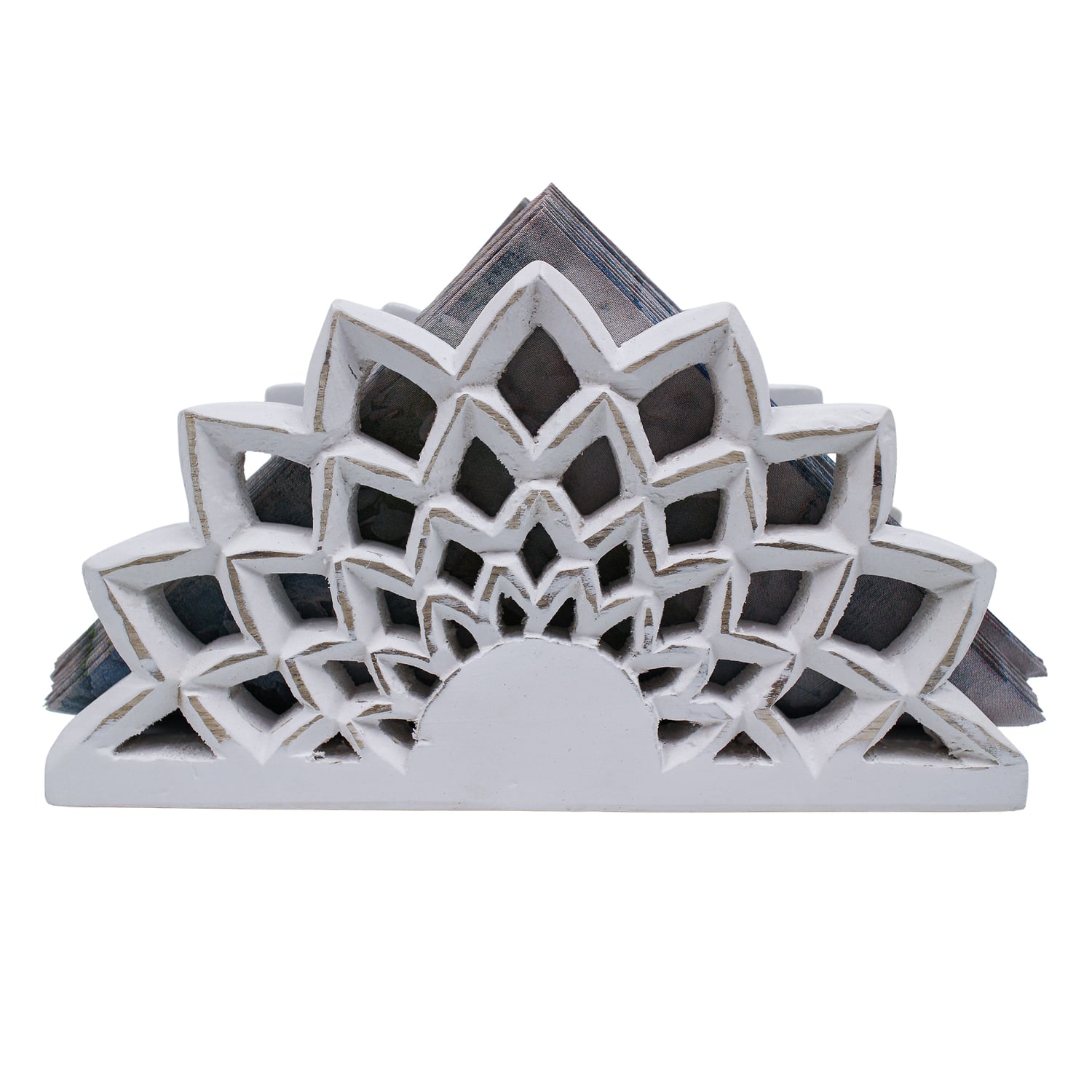 Belle Wooden Napkin Holder