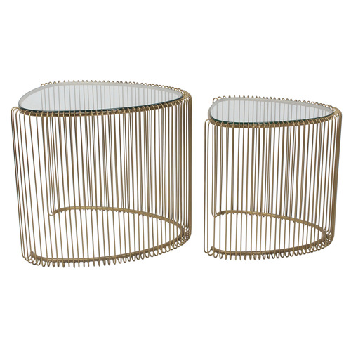 2 Piece Raelle Nesting Side Table Set