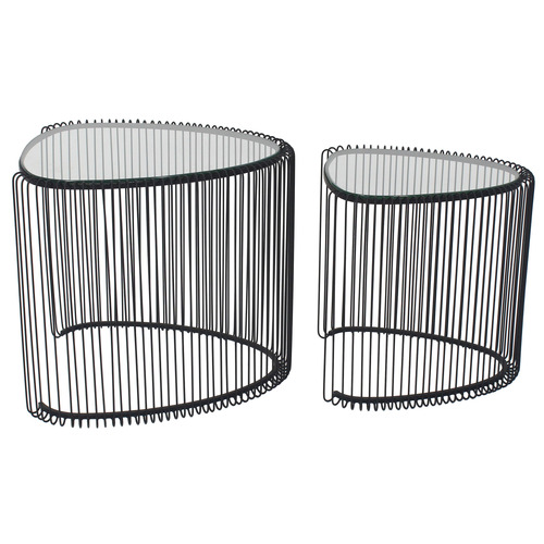 2 Piece Raelle Nesting Side Table Set